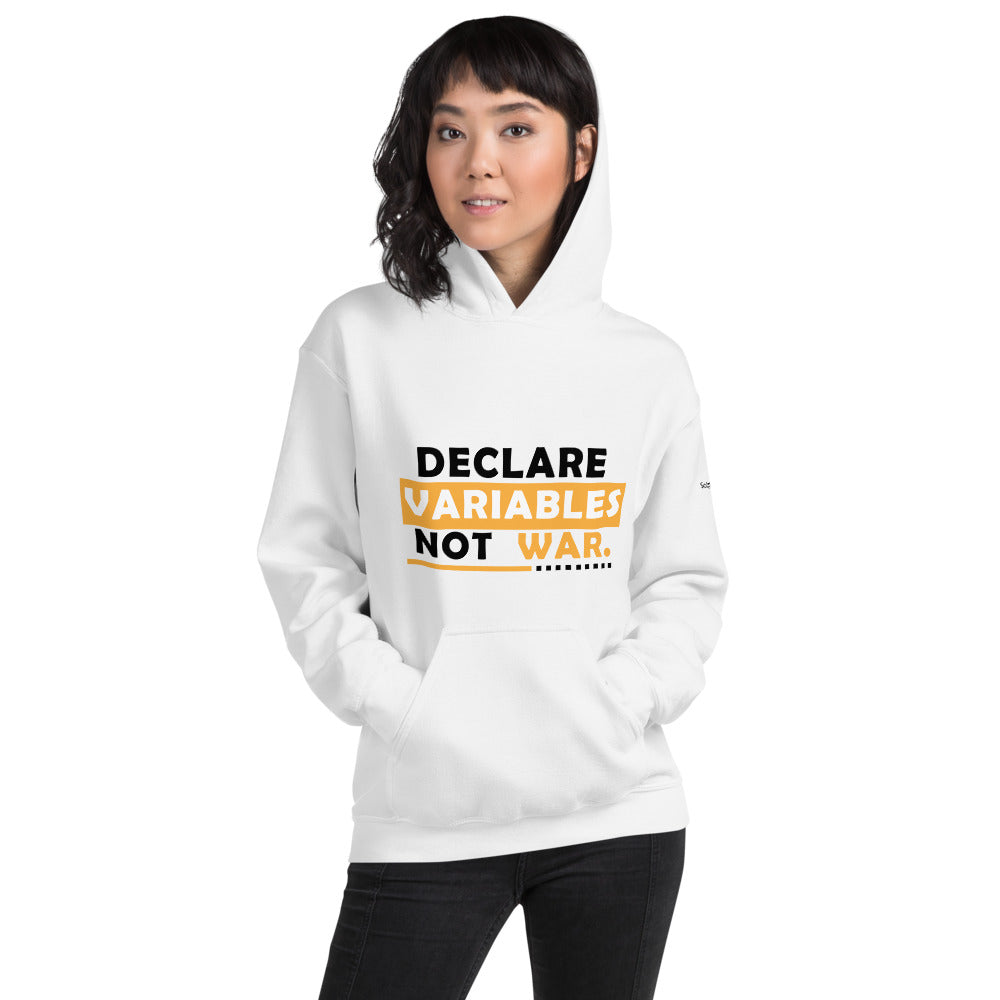 Declare Variables | Unisex Hoodie - Script Kiddie