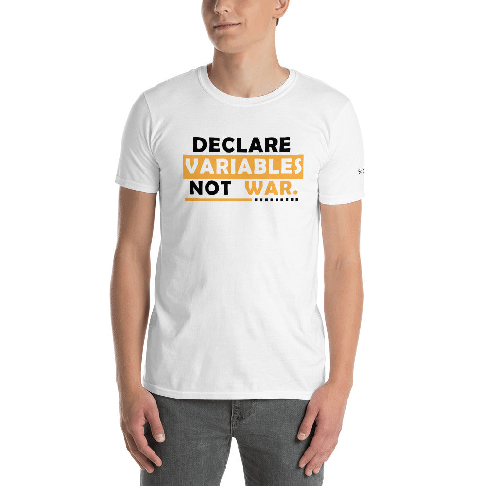 Declare Variables | Unisex T-Shirt - Script Kiddie