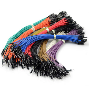 40Pcs 2.54MM 20CM Double-headed Female To Male Arduino Jumper Cable - Script Kiddie