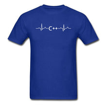 Load image into Gallery viewer, C++  Programming Heartbeat | T Shirt - Script Kiddie