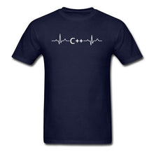 Load image into Gallery viewer, C++  Programming Heartbeat | T Shirt - Script Kiddie