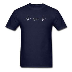 C++  Programming Heartbeat | T Shirt - Script Kiddie