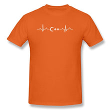 Load image into Gallery viewer, C++  Programming Heartbeat | T Shirt - Script Kiddie