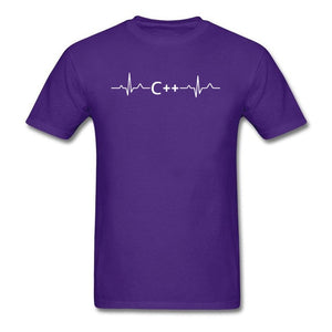 C++  Programming Heartbeat | T Shirt - Script Kiddie