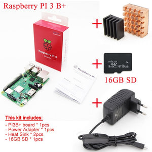 Raspberry Pi 3 Model B+  KIT - Script Kiddie