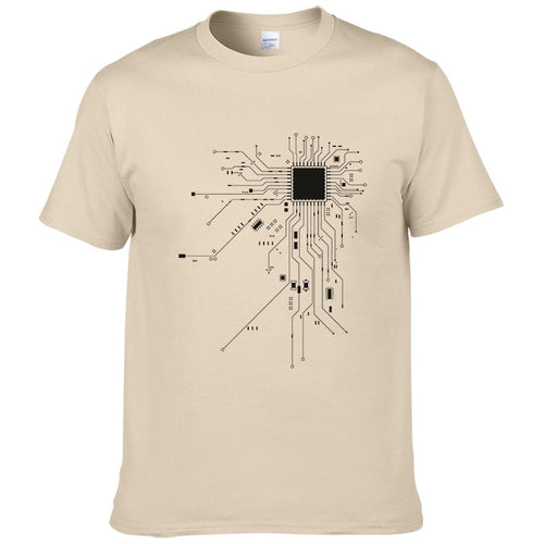 CPU Core Heart | Men's T shirt - Script Kiddie