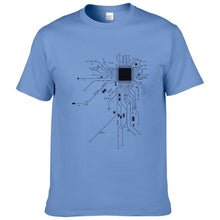 Load image into Gallery viewer, CPU Core Heart | Men&#39;s T shirt - Script Kiddie