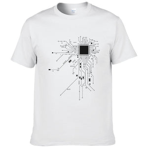 CPU Core Heart | Men's T shirt - Script Kiddie