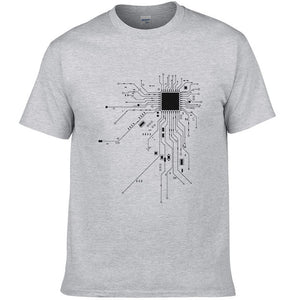 CPU Core Heart | Men's T shirt - Script Kiddie