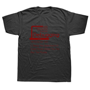 Debugging Definition T-Shirt | Men's Short Sleeve - Script Kiddie