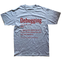 Load image into Gallery viewer, Debugging Definition T-Shirt | Men&#39;s Short Sleeve - Script Kiddie